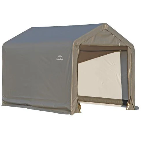 ShelterLogic 6x6x6' Peak Style Storage Shed, 1-3/8