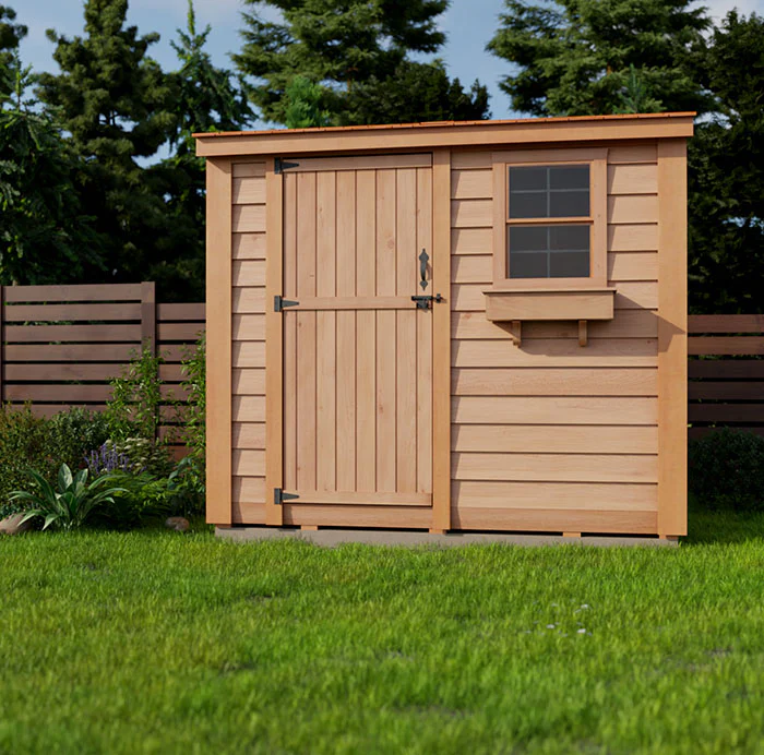 Outdoor Living Today SpaceSaver 8×4 with Single Door
