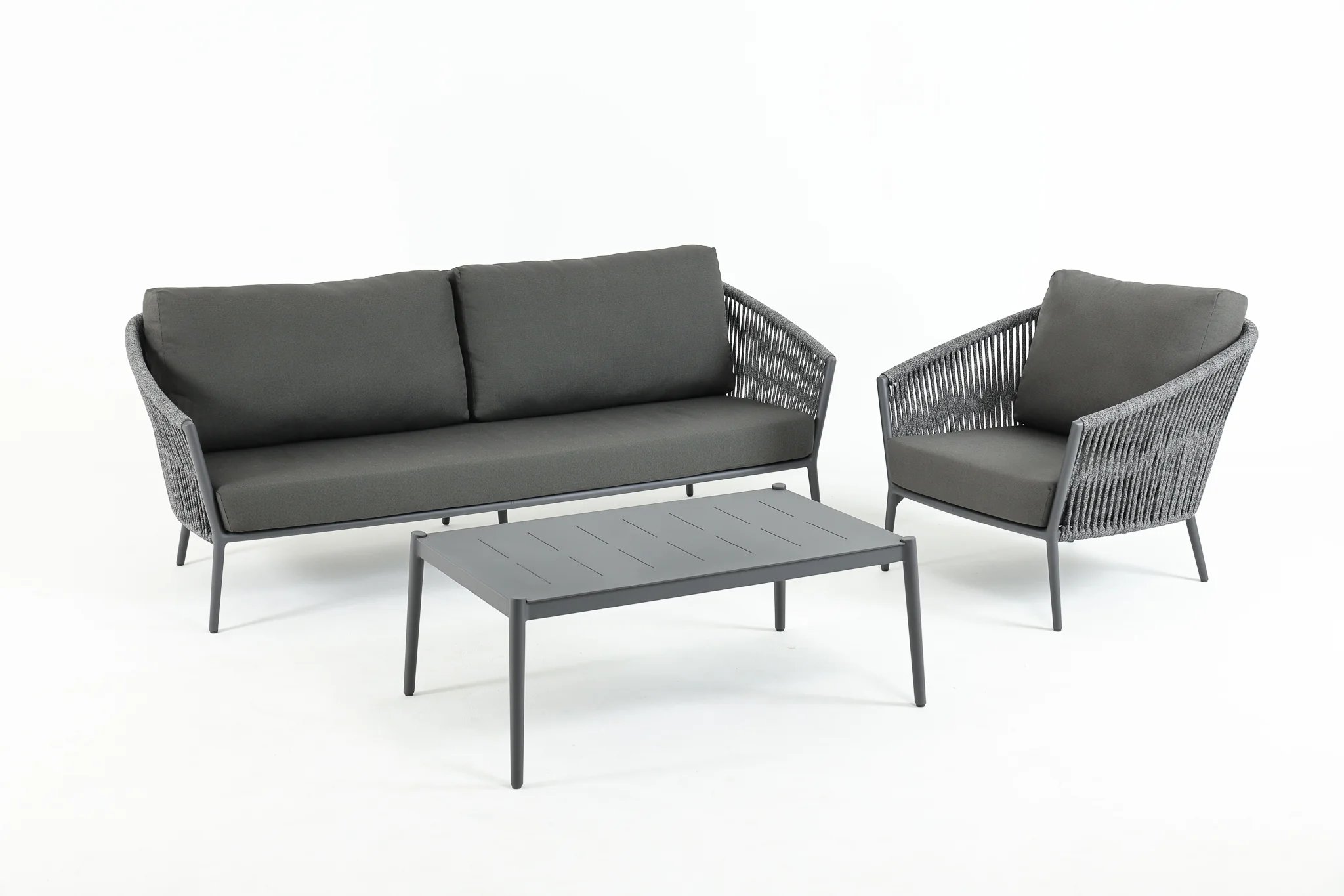 CANNES 3-Piece Outdoor Lounge Set