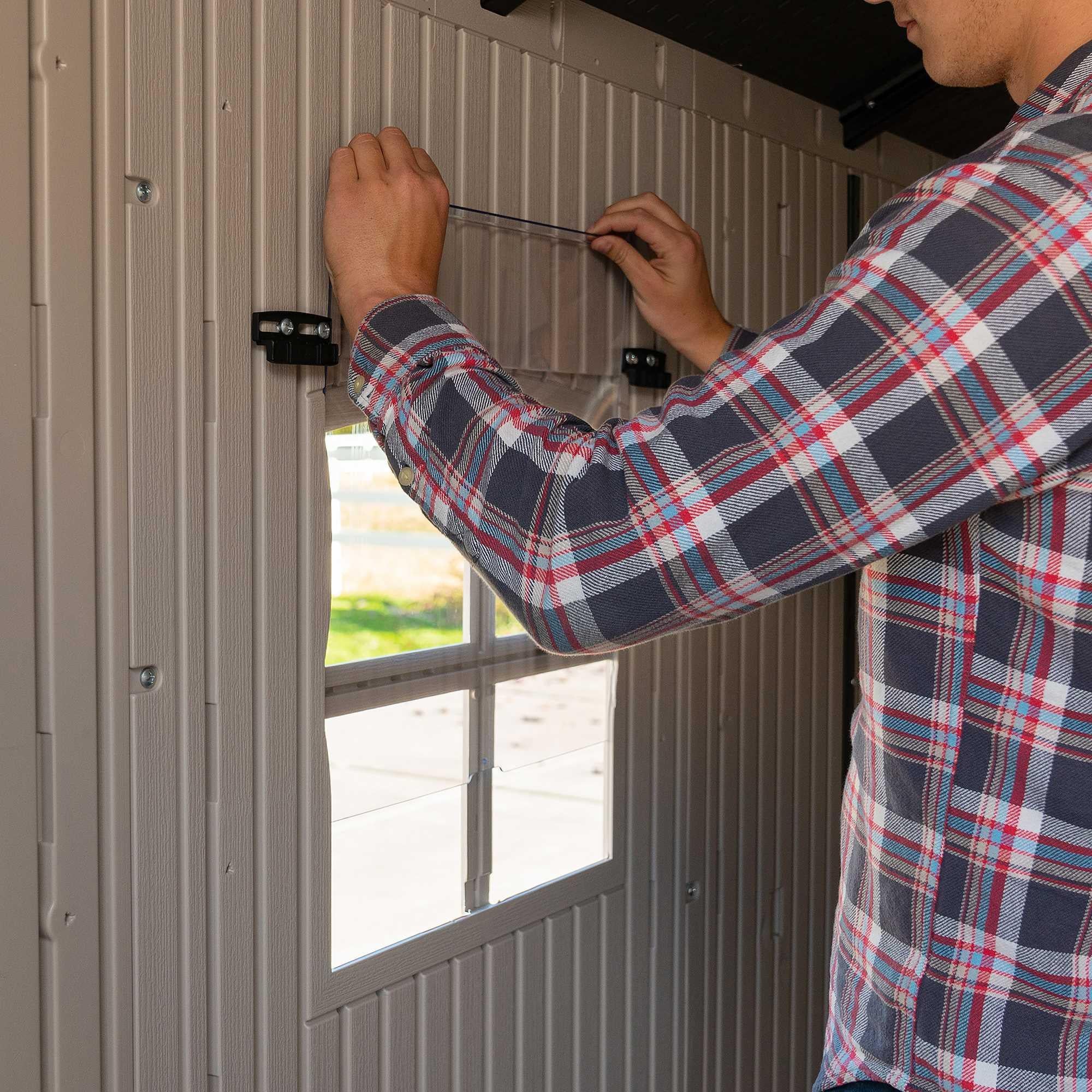 Lifetime 8 Ft. X 10 Ft. Outdoor Storage Shed - 60371