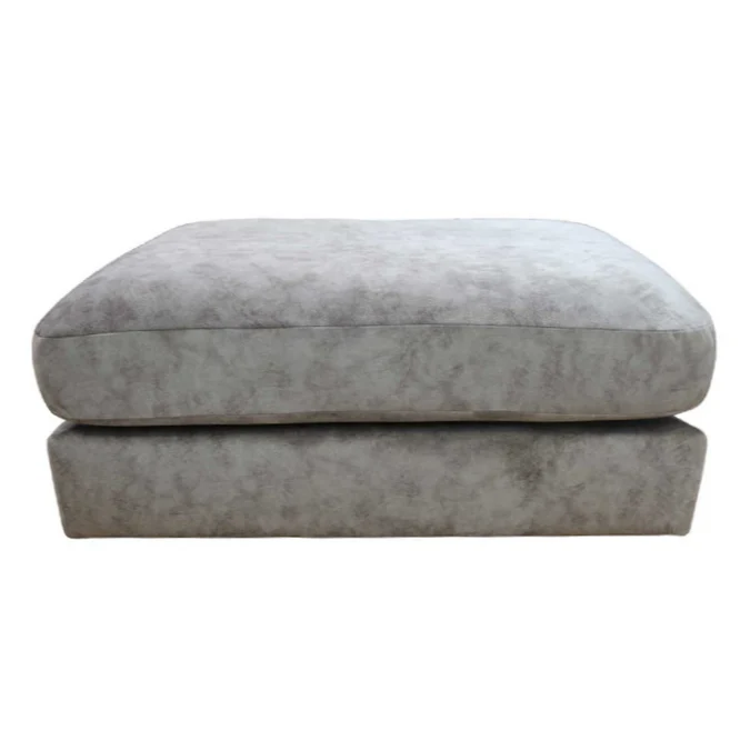 Blaise Large Footstool - Choice Of Fabrics