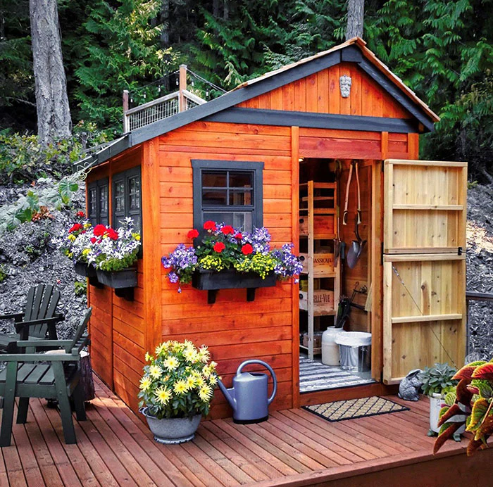 Outdoor Living Today Sunshed Garden Shed | 8×8