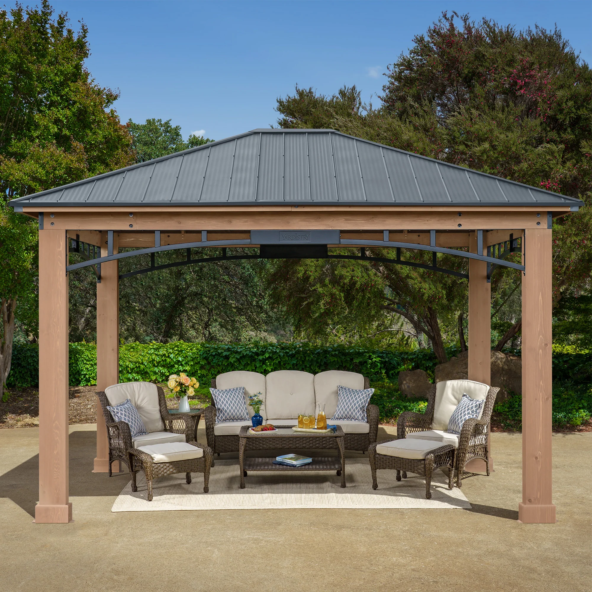 12 x 14 Yardistry Gazebo with Steel
