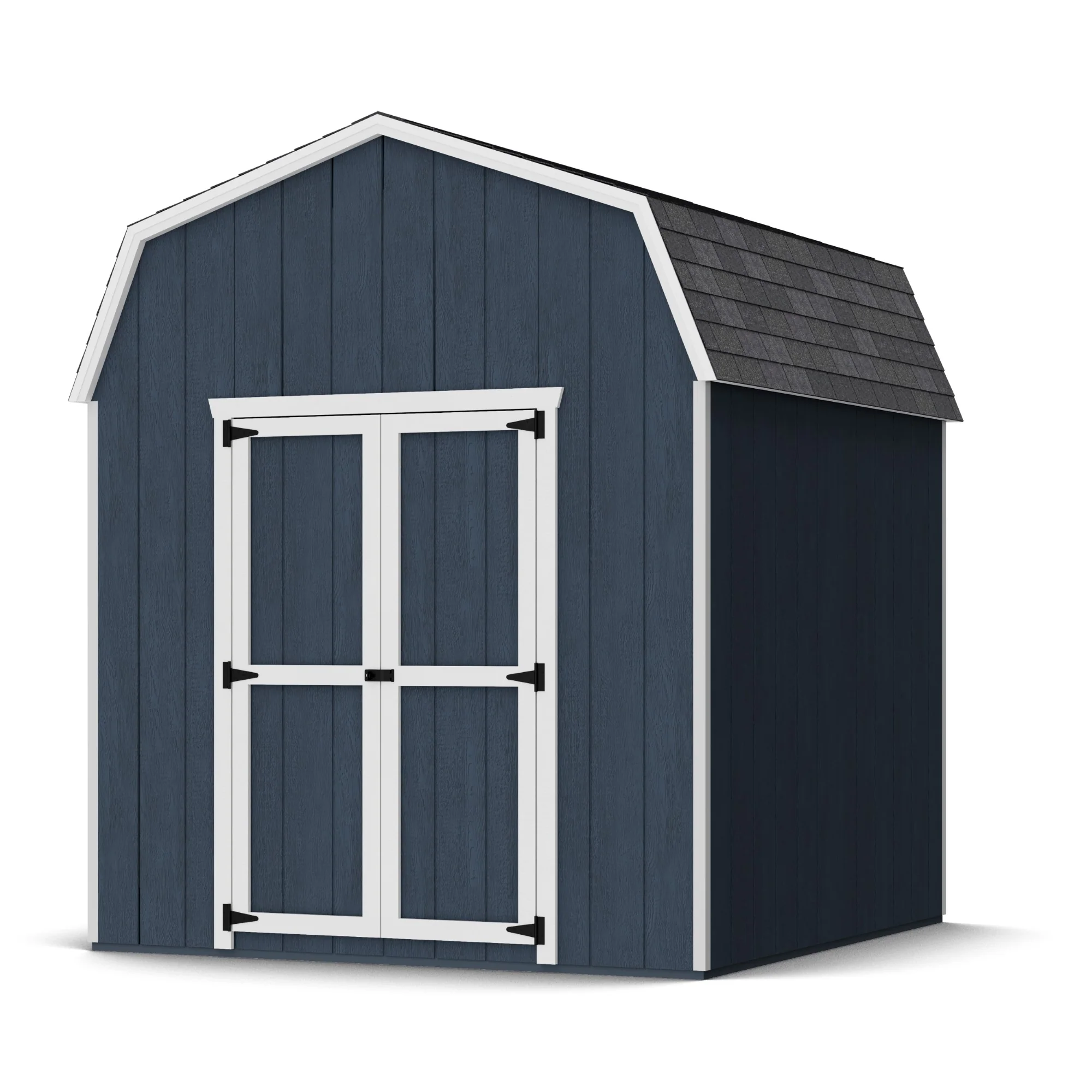 Little Cottage Co. Value Gambrel Barn 6' High (Sidewall) Shed - Multiple Sizes