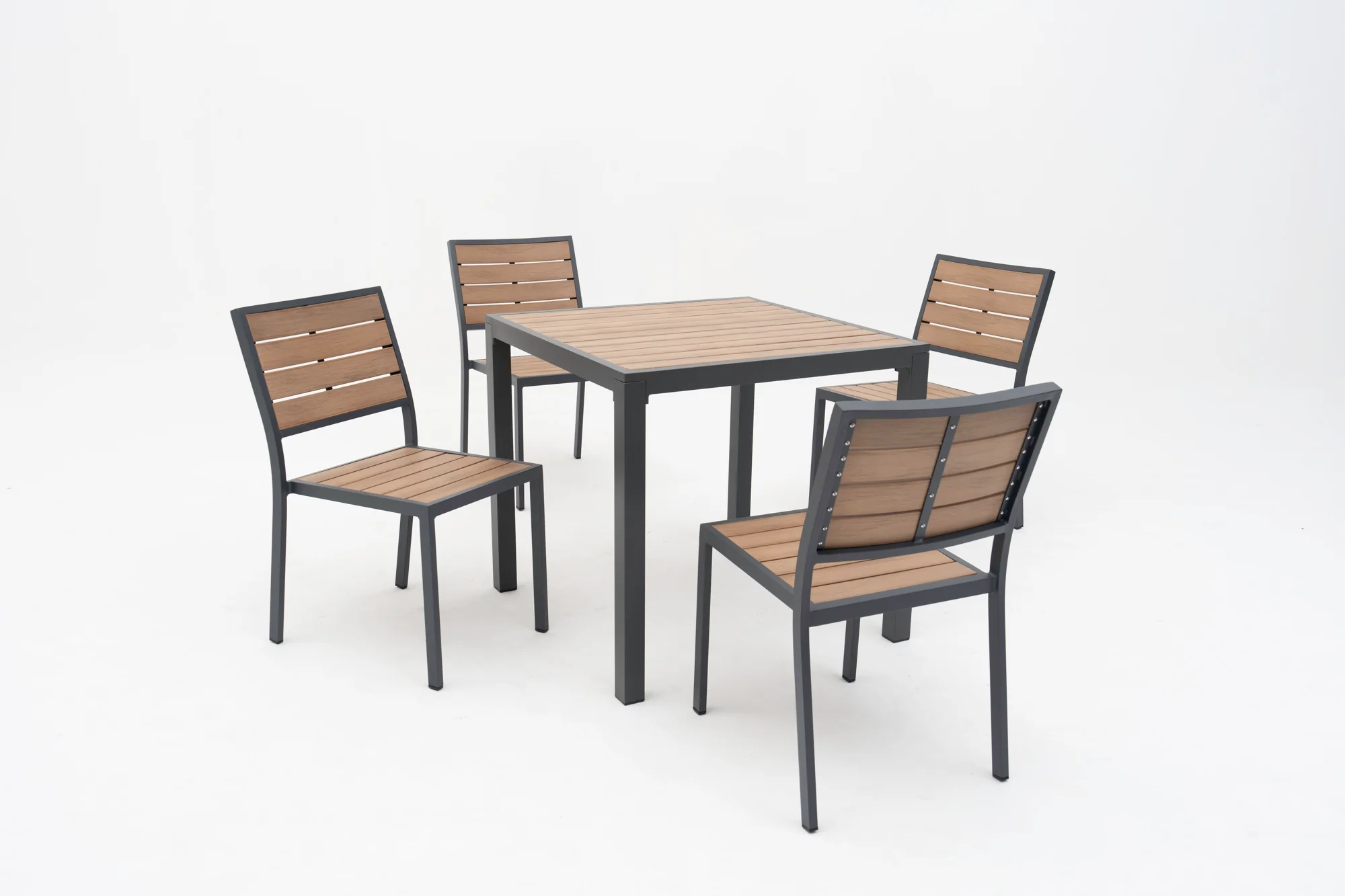 KARHODES Outdoor Bistro Set with Side Chairs
