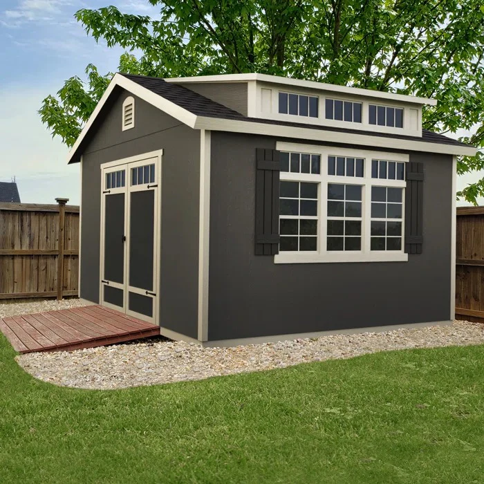 Handy Home Windemere 10x12 - Wood Storage Shed