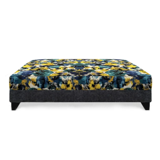 Canterbury Collection Fabric Bench Footstool