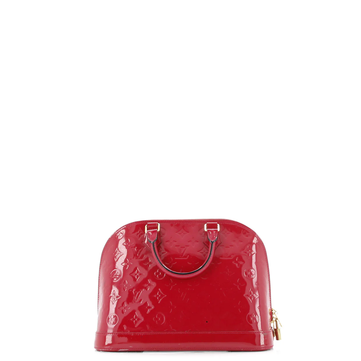 Alma Handbag Monogram Vernis PM - Deep Luxury