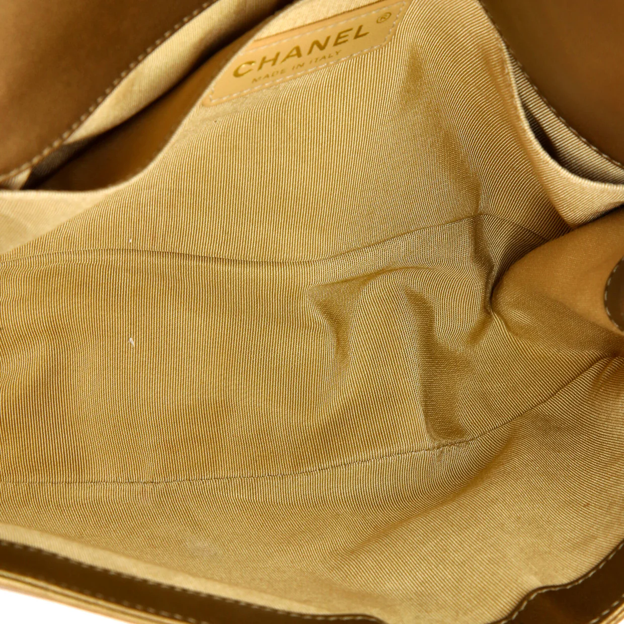 Boy Flap Bag Quilted Metallic Calfskin Old Medium - Deep Luxury