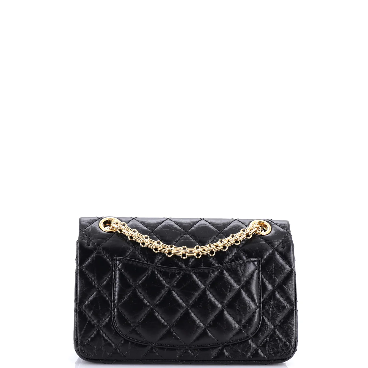 Reissue 2.55 Flap Bag Quilted Aged Calfskin Mini - Deep Luxury