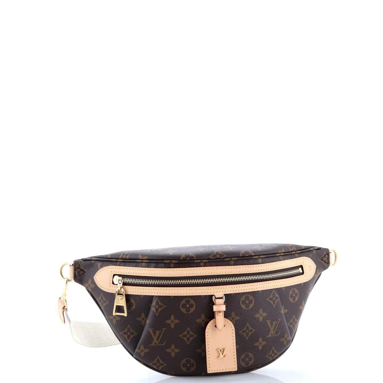 High Rise Bum Bag Monogram Canvas - Deep Luxury