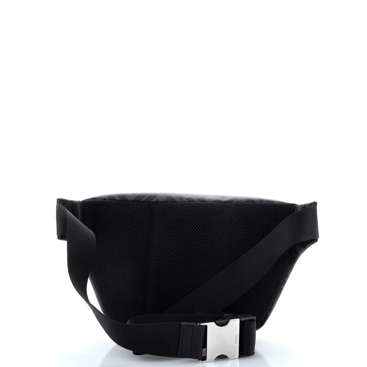 Zip Belt Bag Zucca Coated Canvas and Leather - Deep Luxury