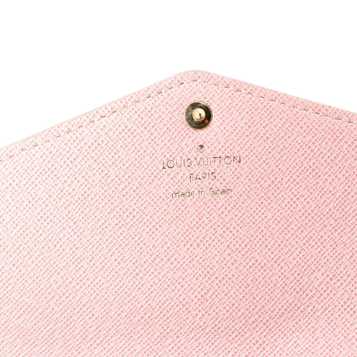 Sarah Wallet NM Studded Damier - Deep Luxury