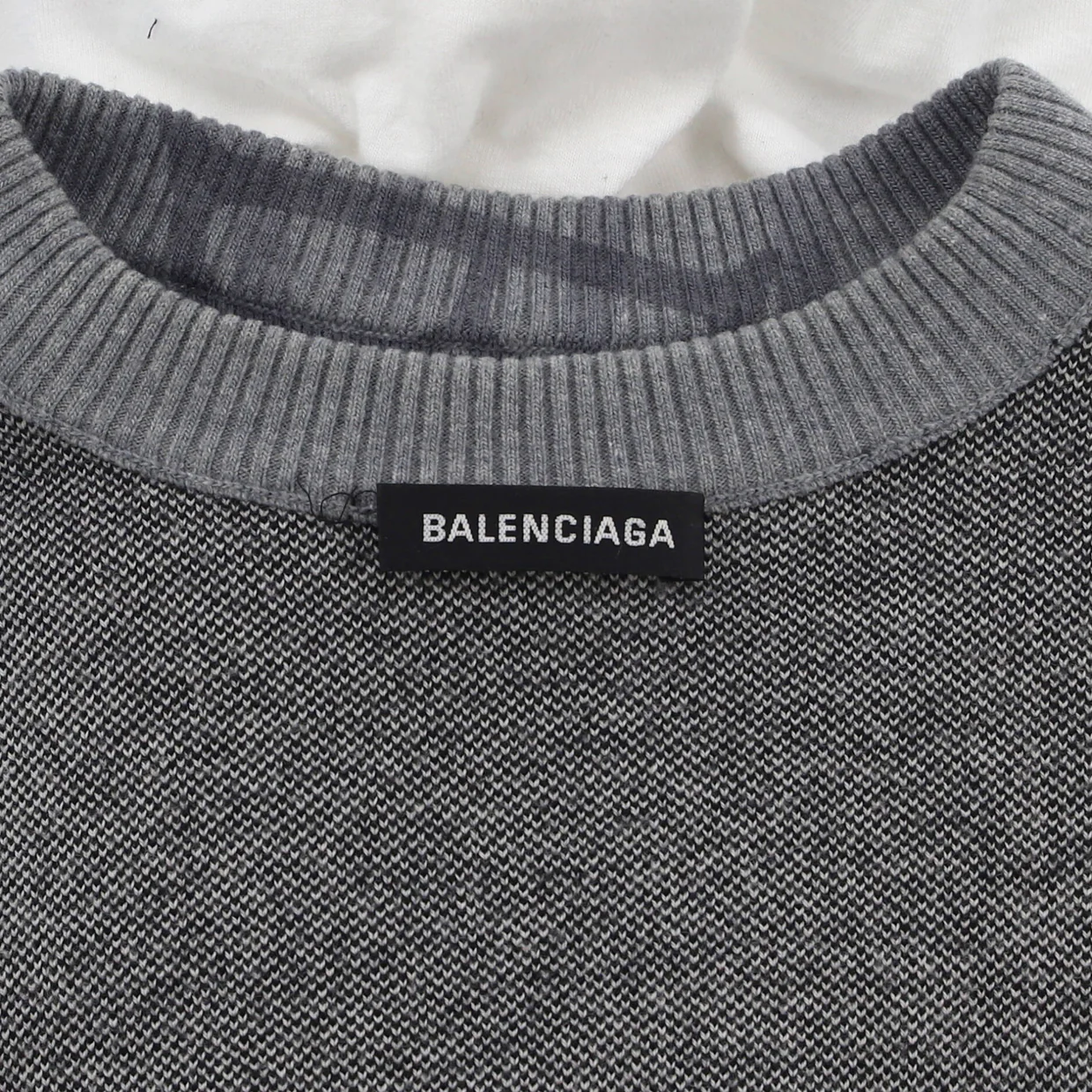 All Over Logo Sweater Wool Blend - Deep Luxury