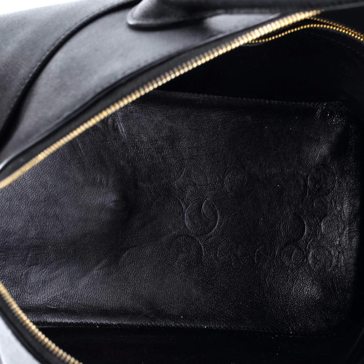 Logo Ville Bag Leather Medium - Deep Luxury