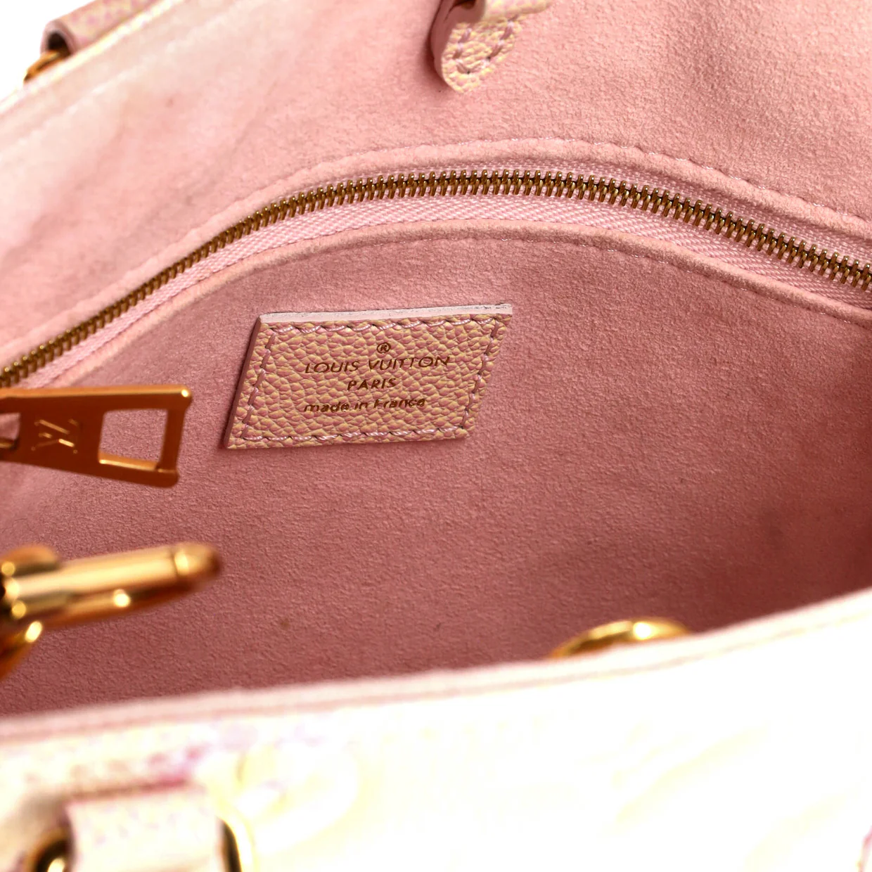 OnTheGo Tote Stardust Monogram Empreinte Leather PM - Deep Luxury