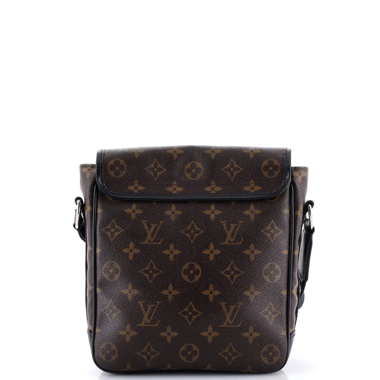 Bass Messenger Bag Macassar Monogram Canvas PM - Deep Luxury