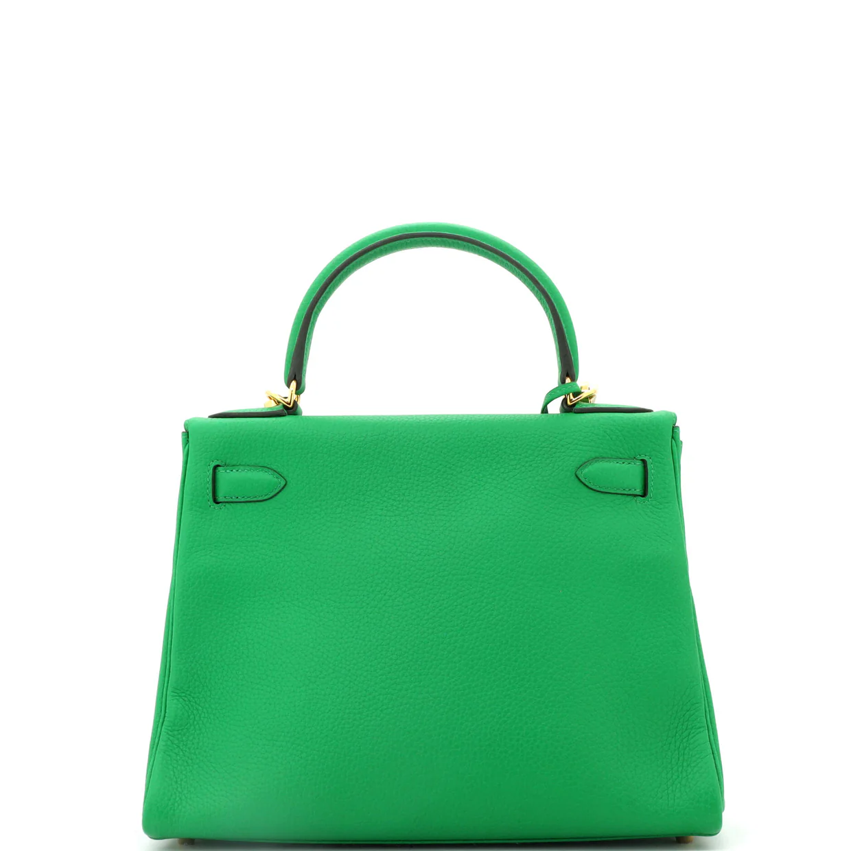 Kelly Handbag Bamboo Clemence with Gold Hardware 28 - Deep Luxury