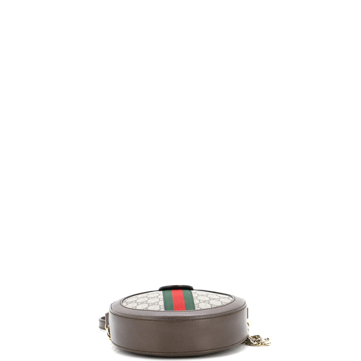 Ophidia Round Shoulder Bag GG Coated Canvas Mini - Deep Luxury