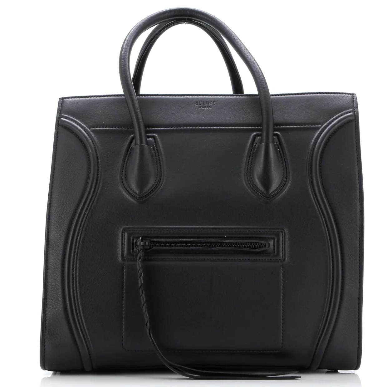 Phantom Bag Grainy Leather Medium - Deep Luxury