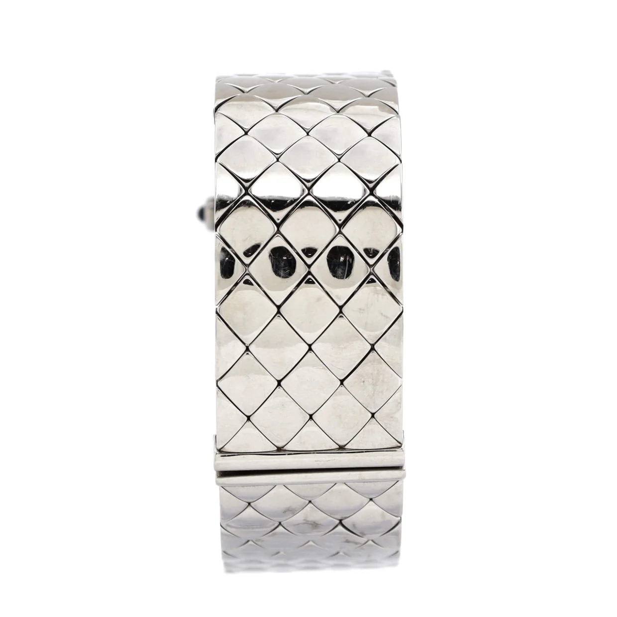Matelasse Quartz Watch Stainless Steel 19 - Deep Luxury