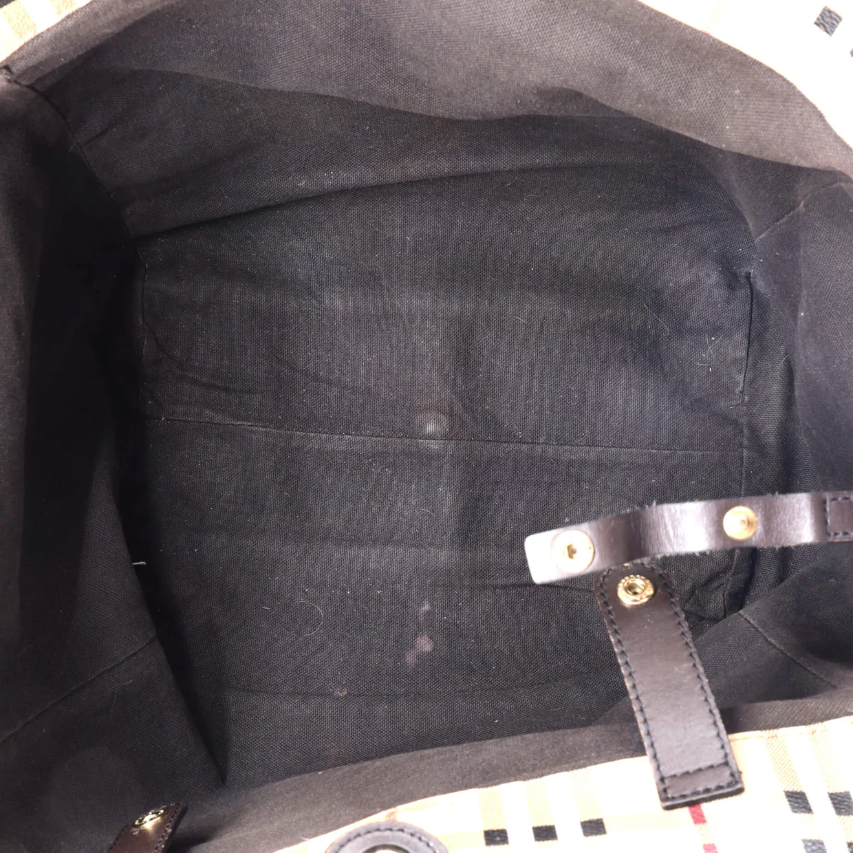 Canterbury Tote Haymarket Coated Canvas Medium - Deep Luxury