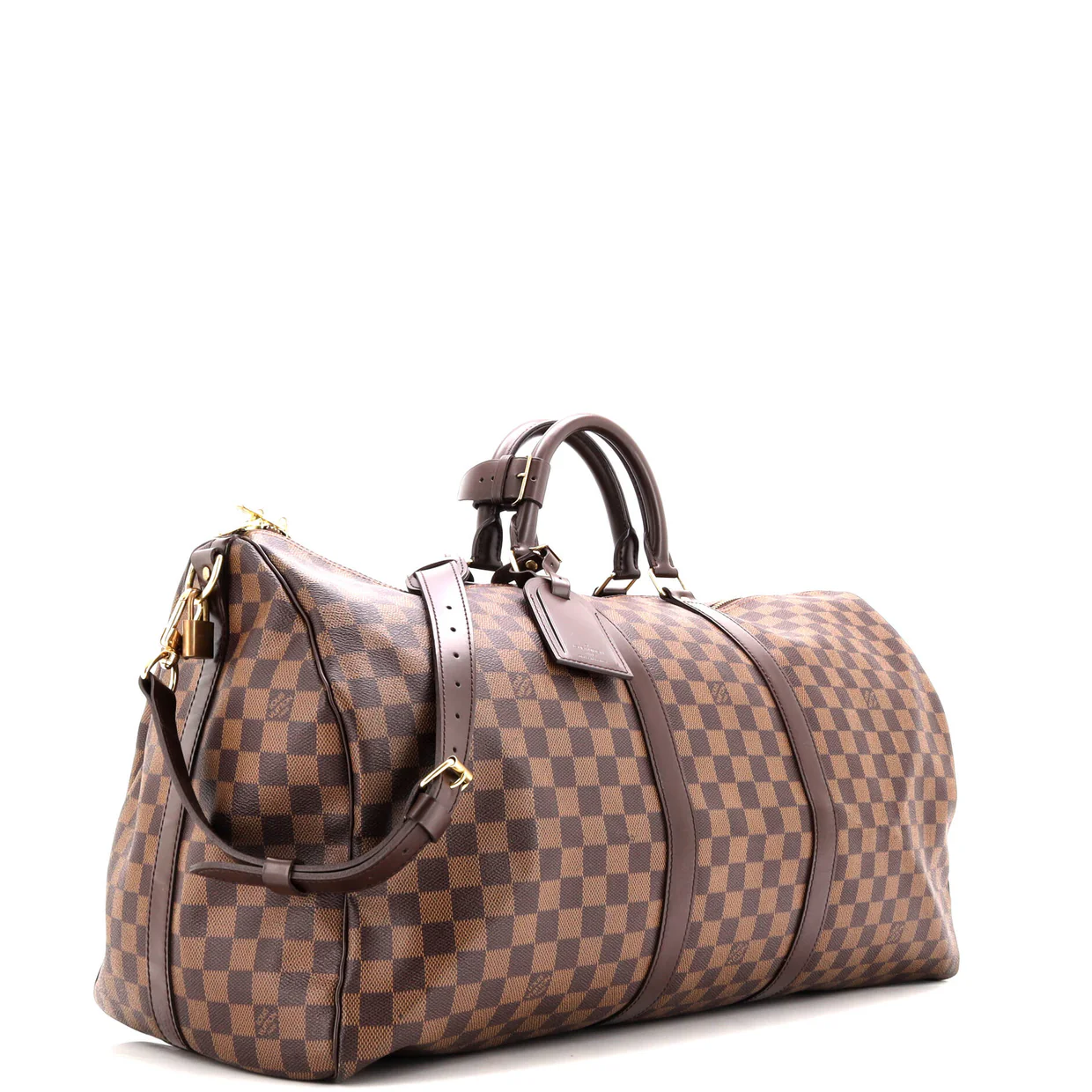 Keepall Bandouliere Bag Damier 55 - Deep Luxury