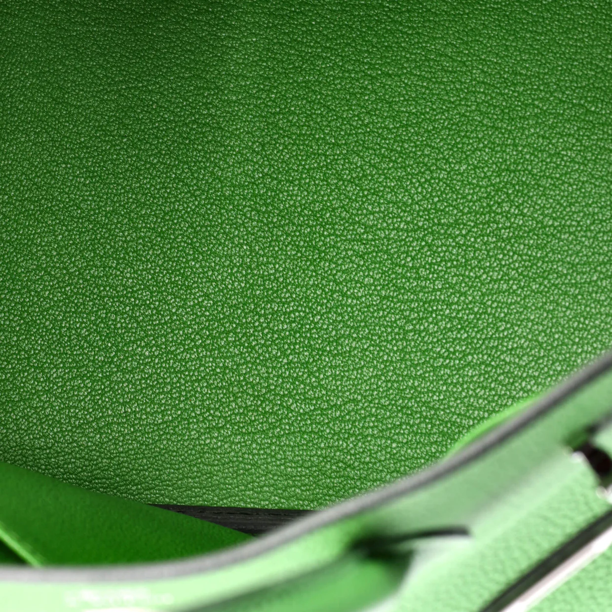 Birkin Handbag Vert Yucca Togo with Palladium Hardware 25 - Deep Luxury