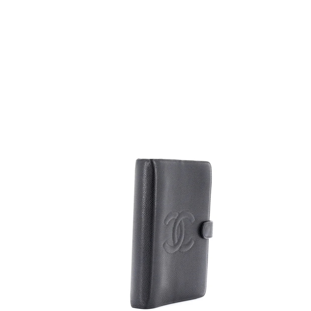Timeless CC Ring Agenda Cover Caviar Small - Deep Luxury