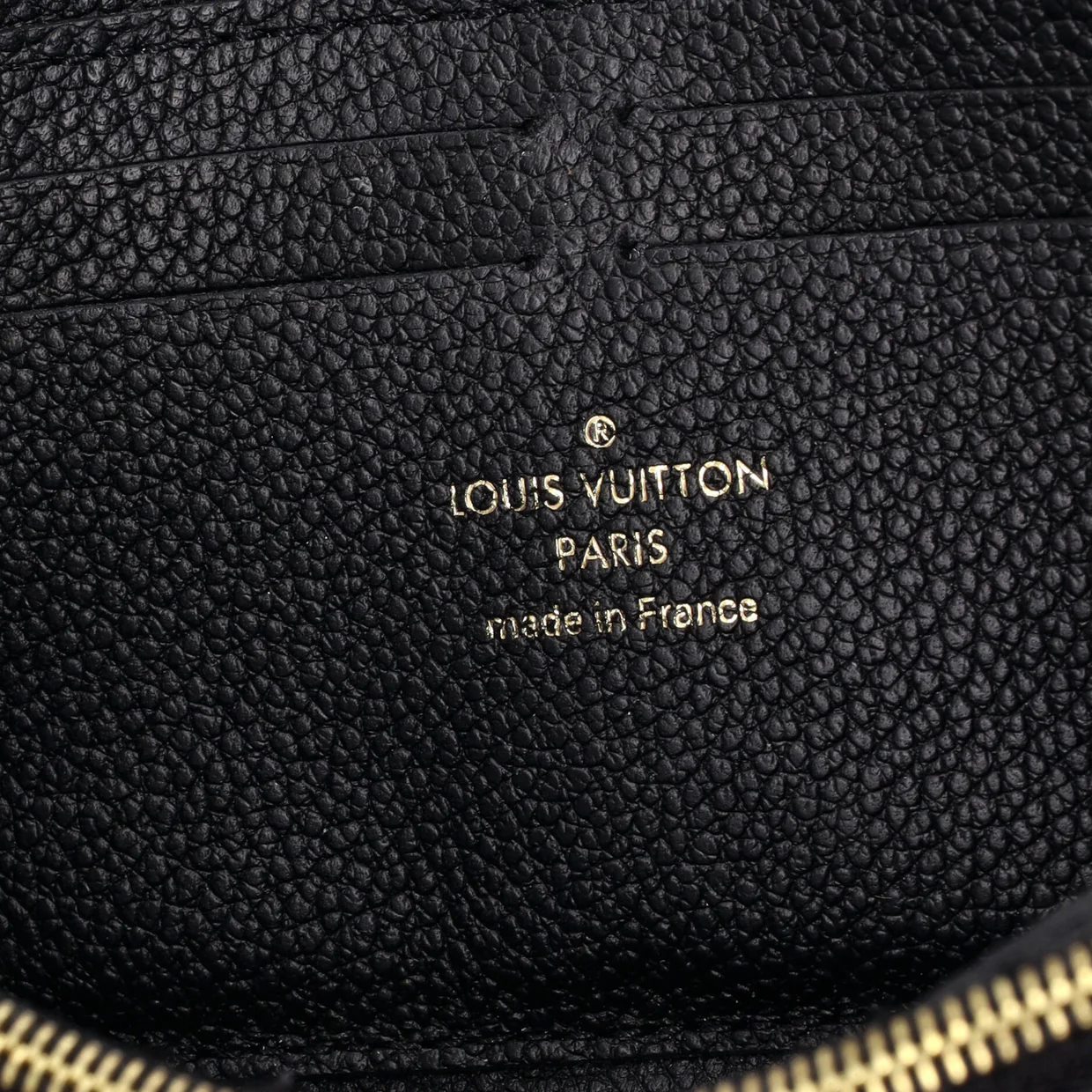 Clemence Wallet Monogram Empreinte Leather - Deep Luxury
