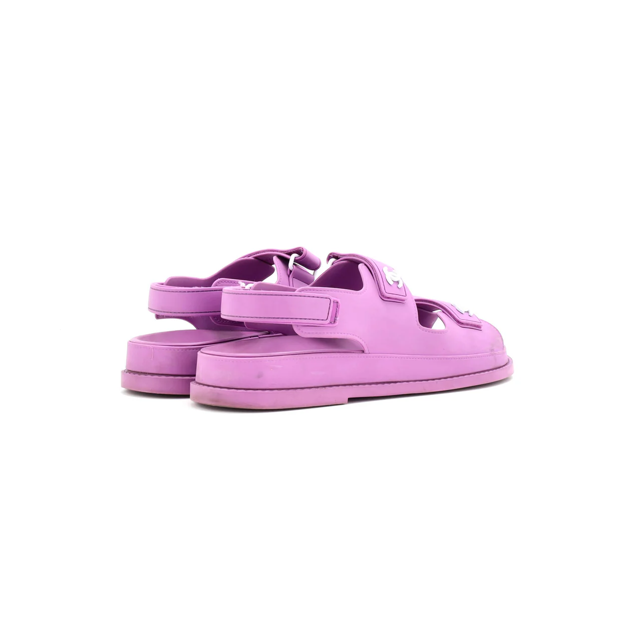 Women's Velcro Dad Sandals Rubber - Deep Luxury