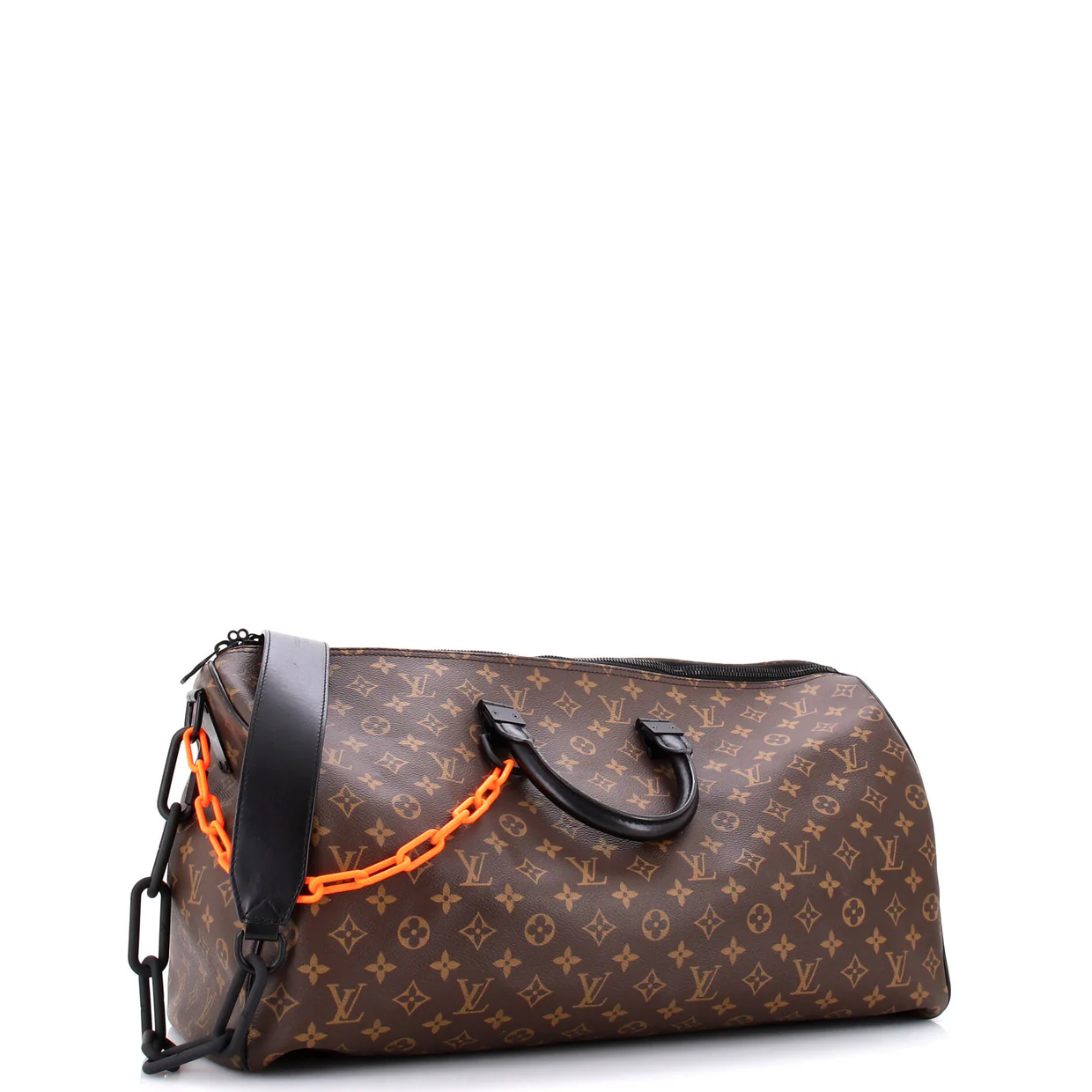 Solar Ray Keepall Bandouliere Bag Monogram Canvas 50 - Deep Luxury