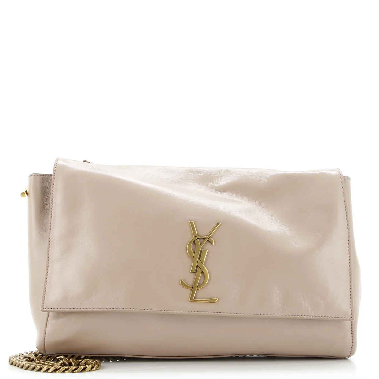 Classic Monogram Reversible Shoulder Bag Leather Medium - Deep Luxury