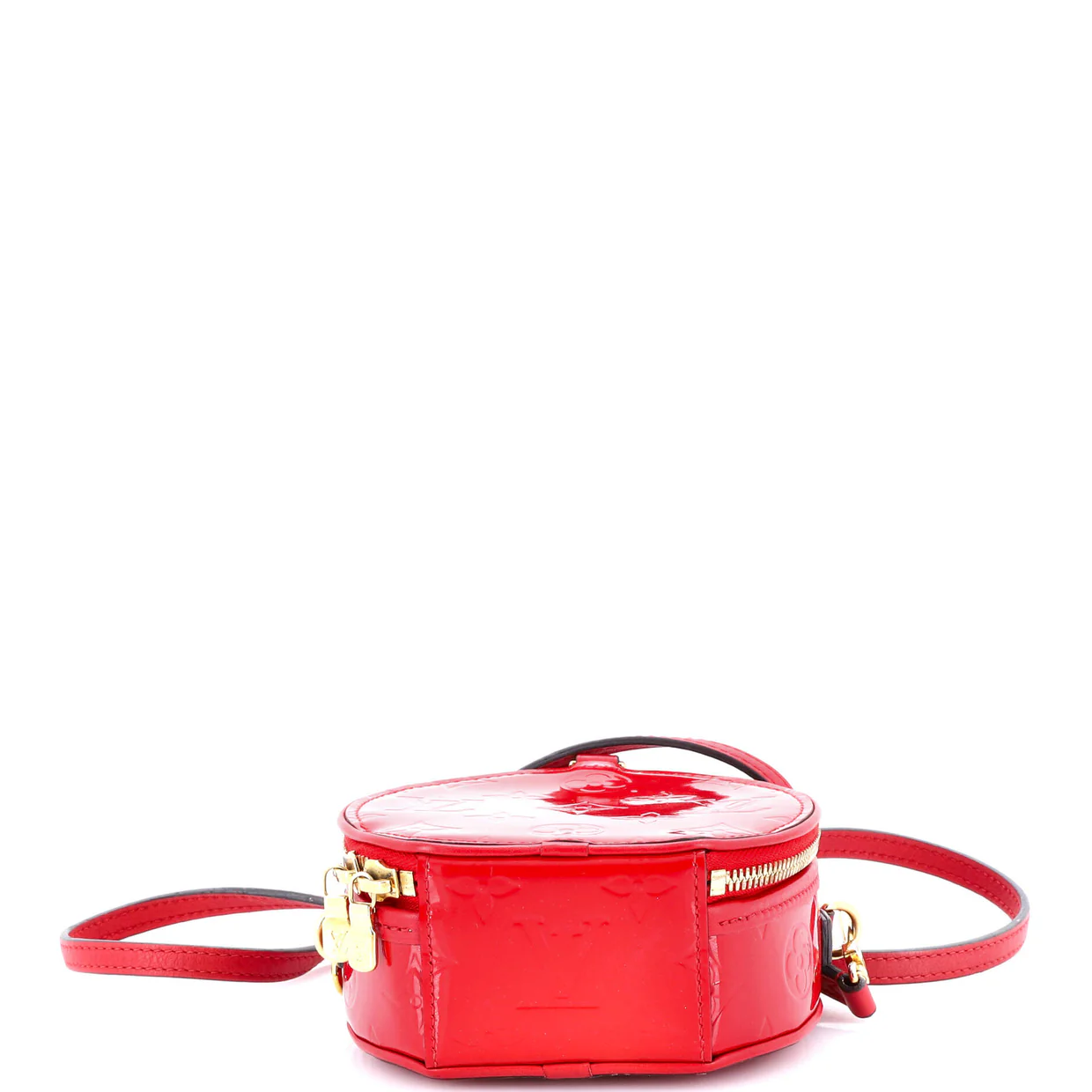 Mini Boite Chapeau Bag Monogram Vernis - Deep Luxury