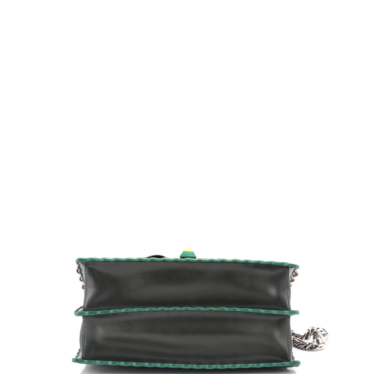 Flowerland Kan I Bag Embellished Leather Medium - Deep Luxury