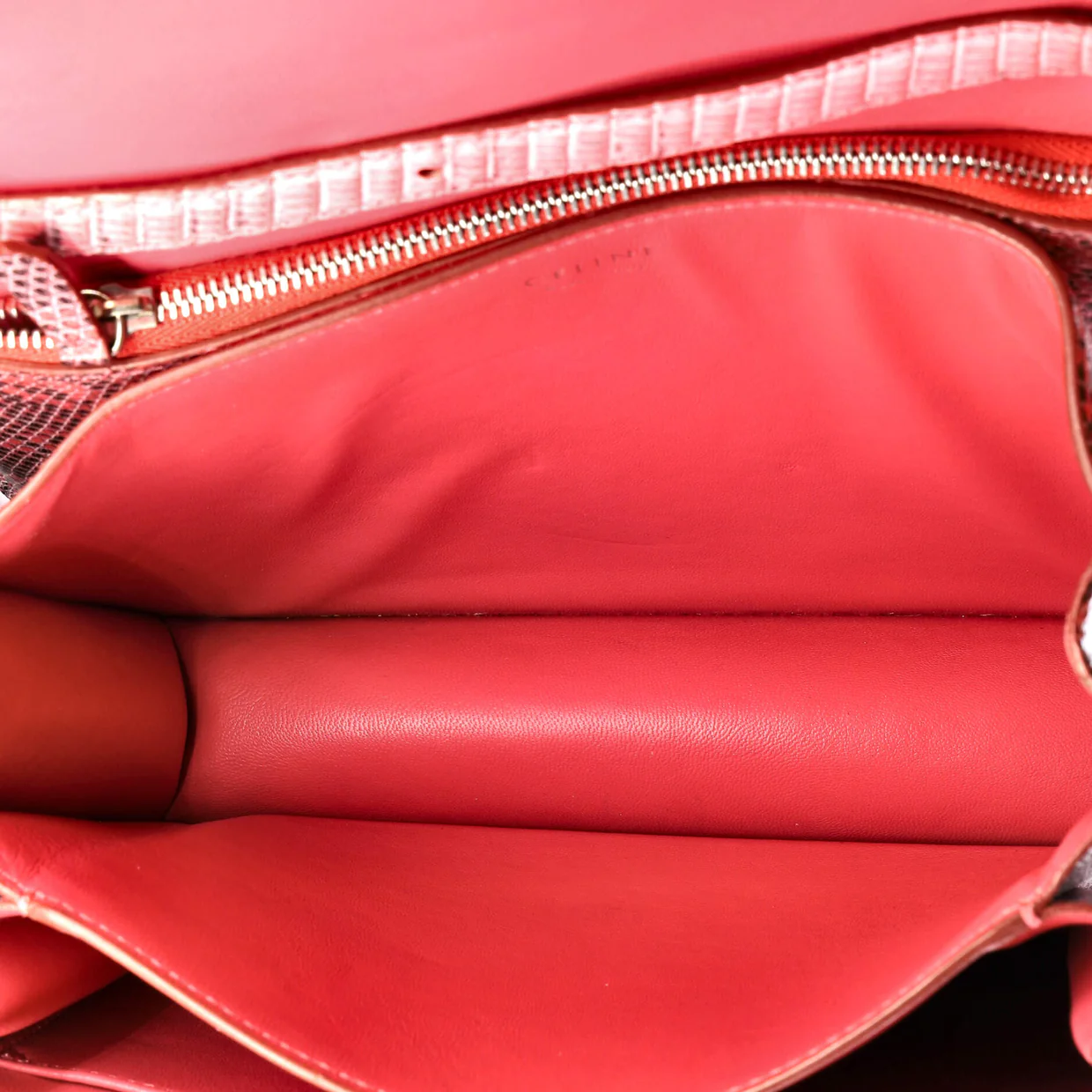 Classic Box Bag Lizard Medium - Deep Luxury