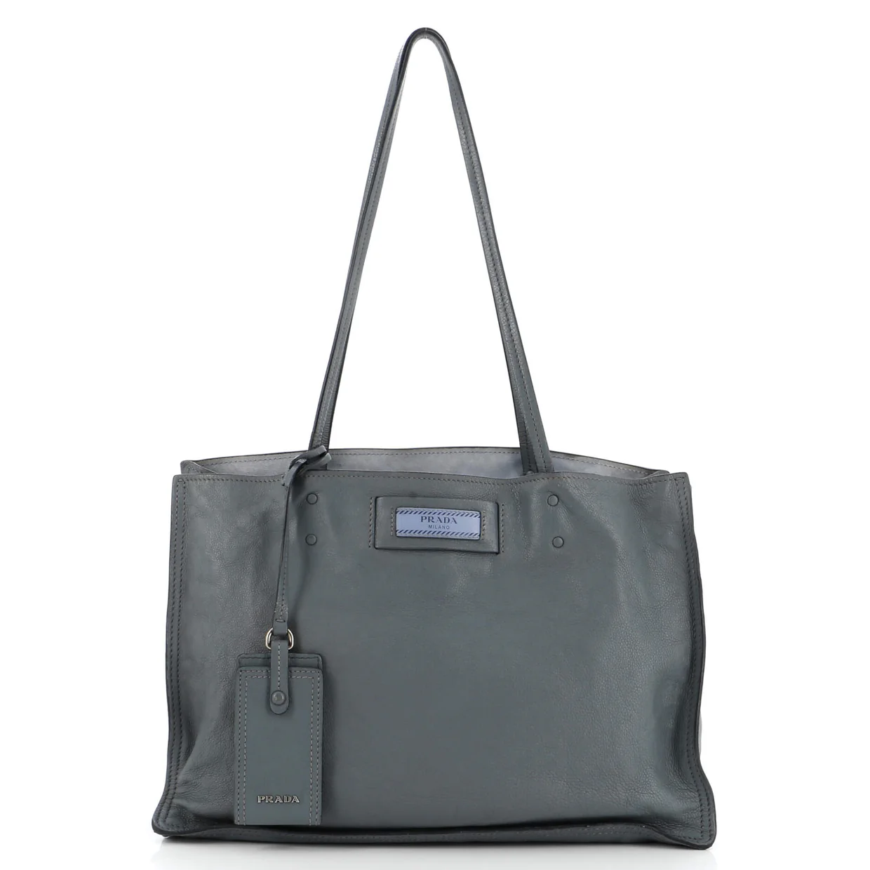 Etiquette Tote Glace Calf Medium - Deep Luxury