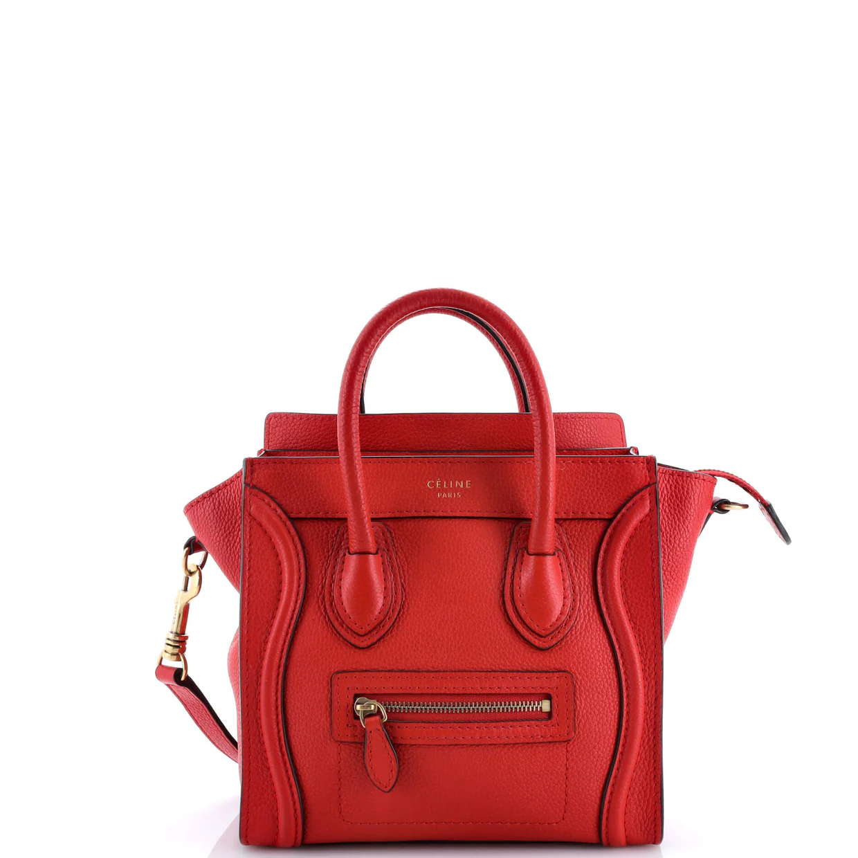 Luggage Bag Grainy Leather Nano - Deep Luxury