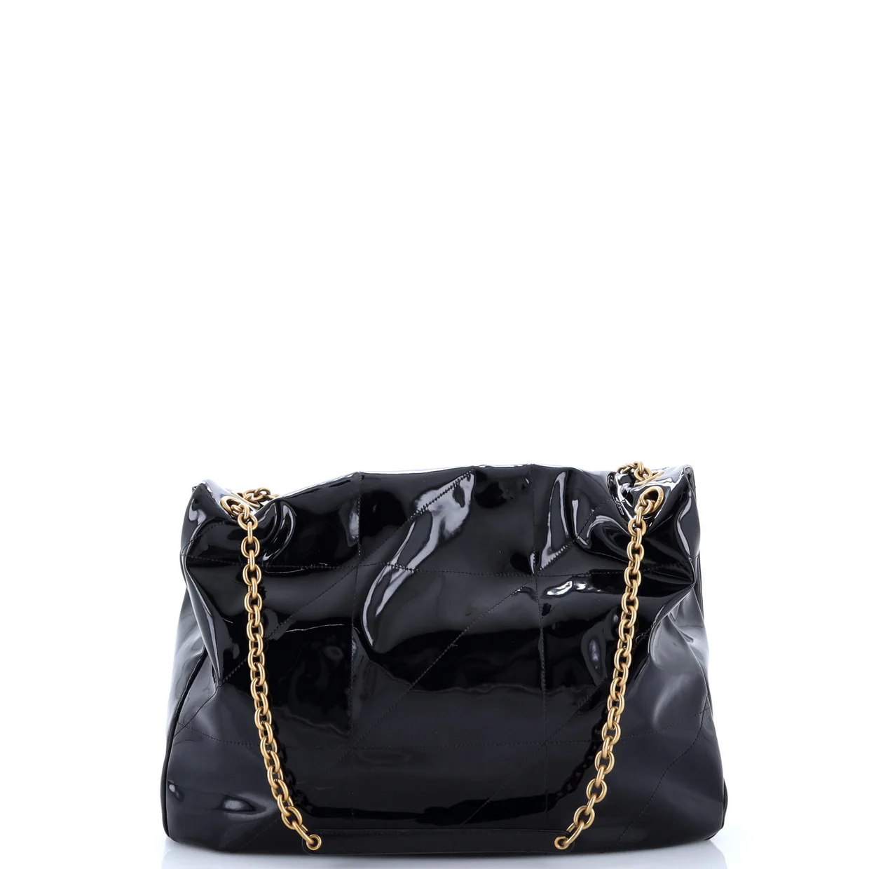Jamie 4.3 Shoulder Bag Quilted Patent Large - Deep Luxury