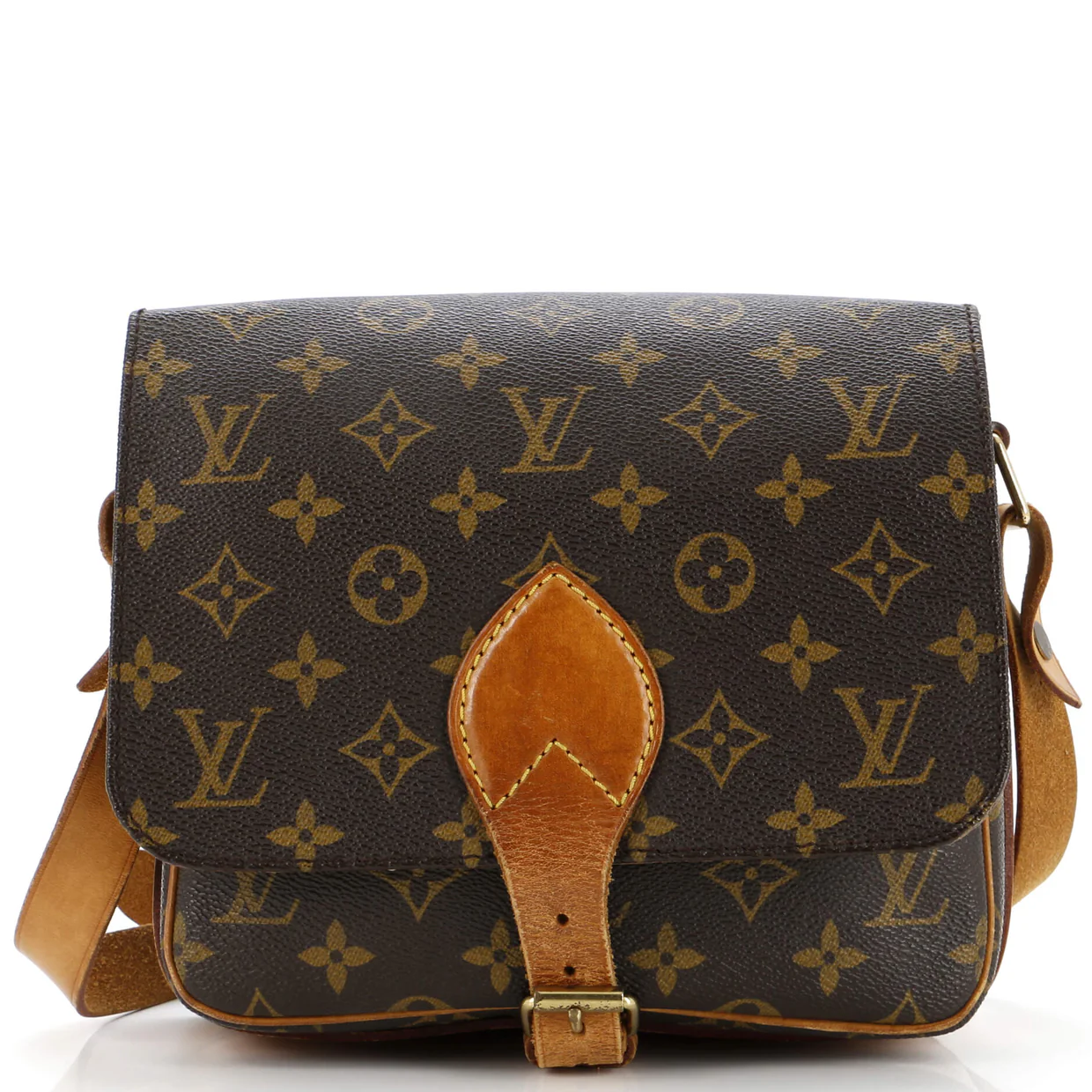 Cartouchiere Handbag Monogram Canvas MM - Deep Luxury