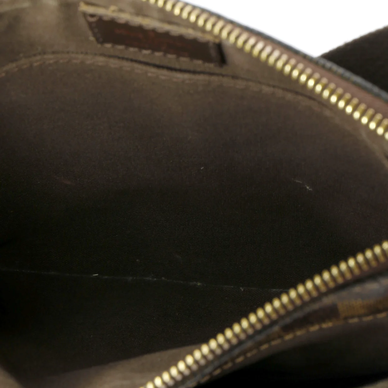 Brooklyn Pochette Plate Damier - Deep Luxury