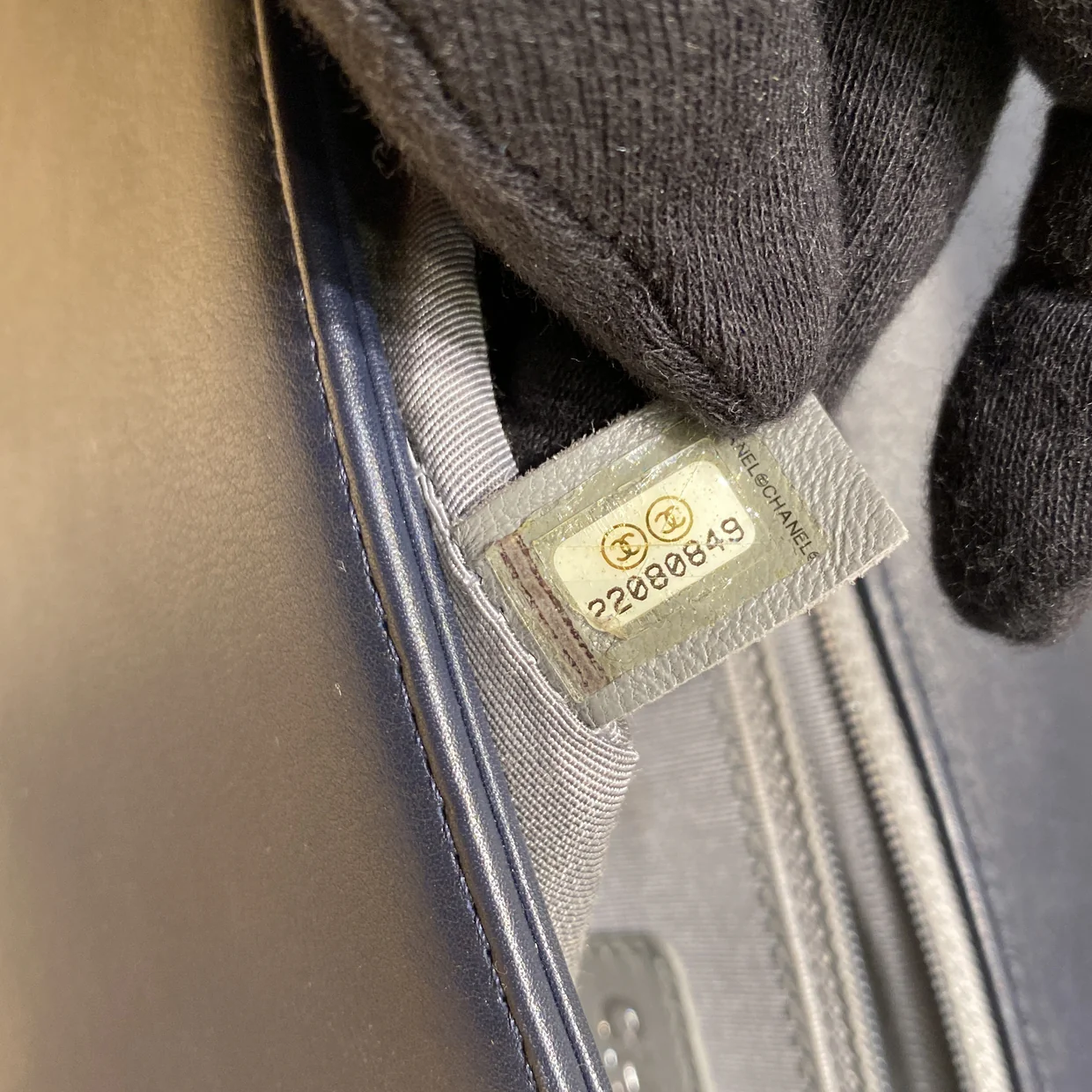 Boy Flap Bag Chevron Lambskin New Medium - Deep Luxury