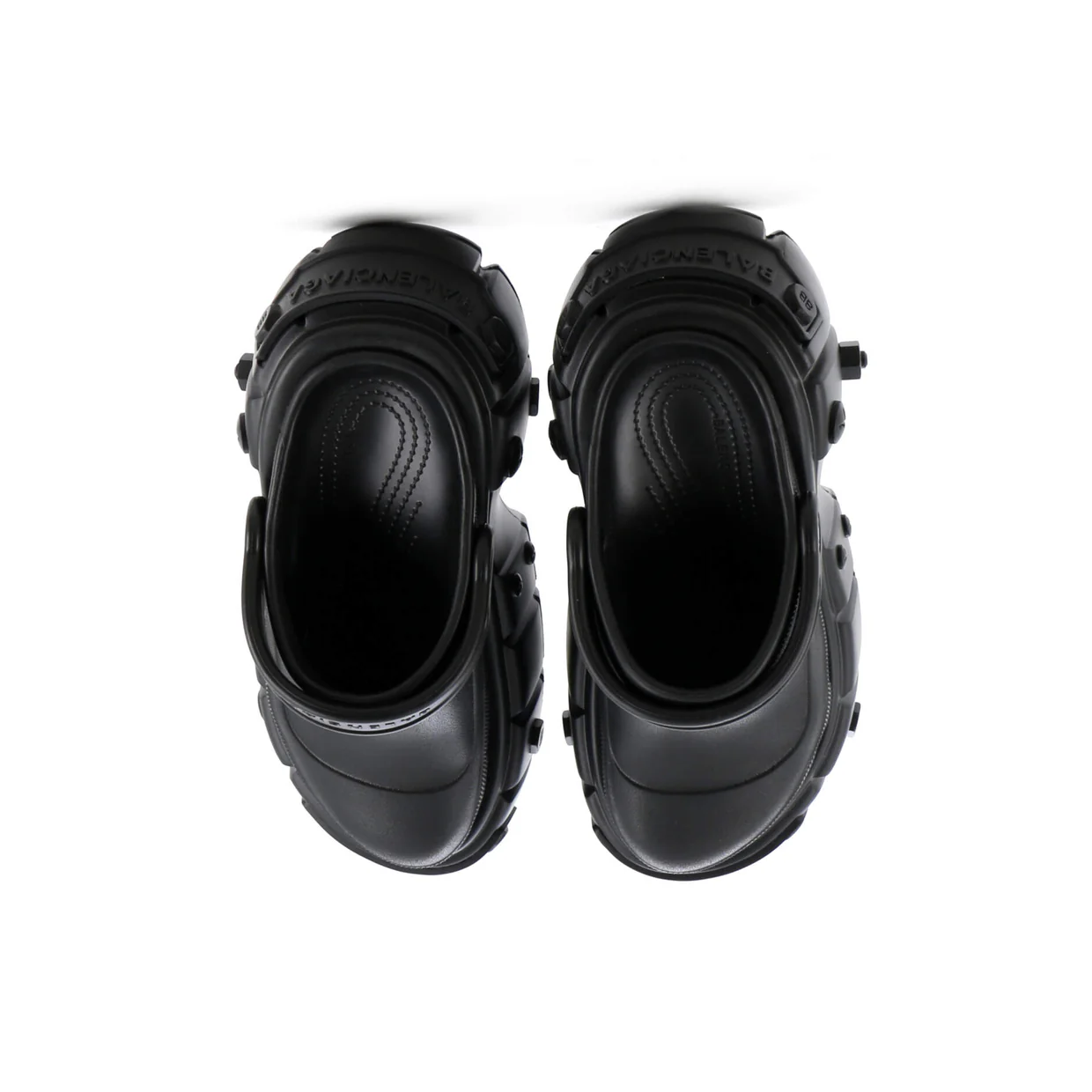 x Crocs Hardcrocs Platform Sandals Rubber - Deep Luxury