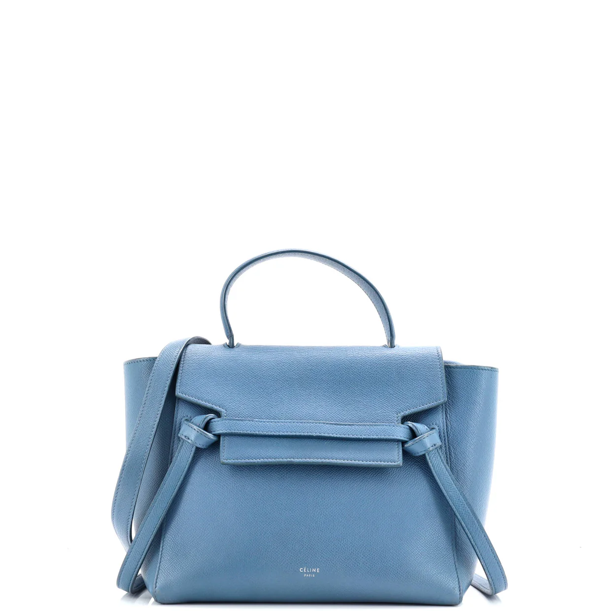 Belt Bag Textured Leather Micro - Deep Luxury