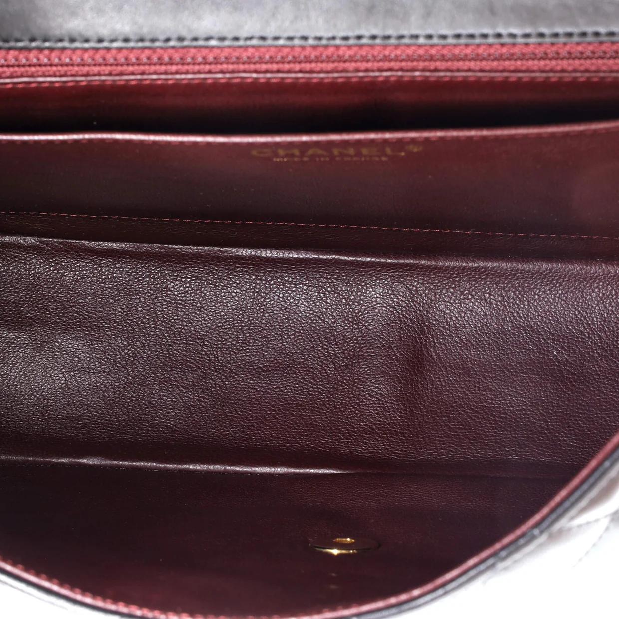 Classic Single Flap Bag Quilted Lambskin Jumbo - Deep Luxury