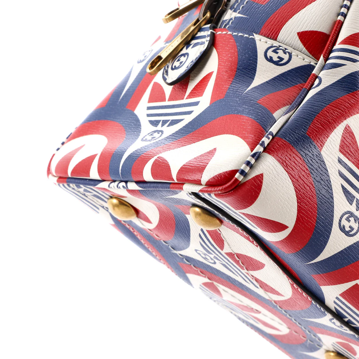 x adidas Duffle Bag Printed Leather Mini - Deep Luxury