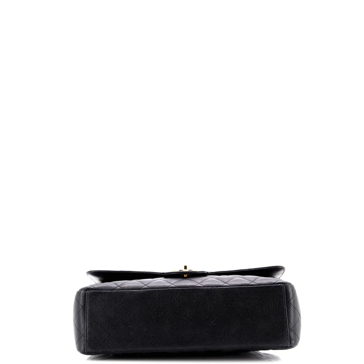 Classic Double Flap Bag Quilted Caviar Maxi - Deep Luxury