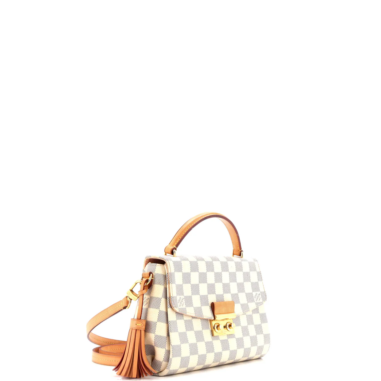 Croisette Handbag Damier - Deep Luxury