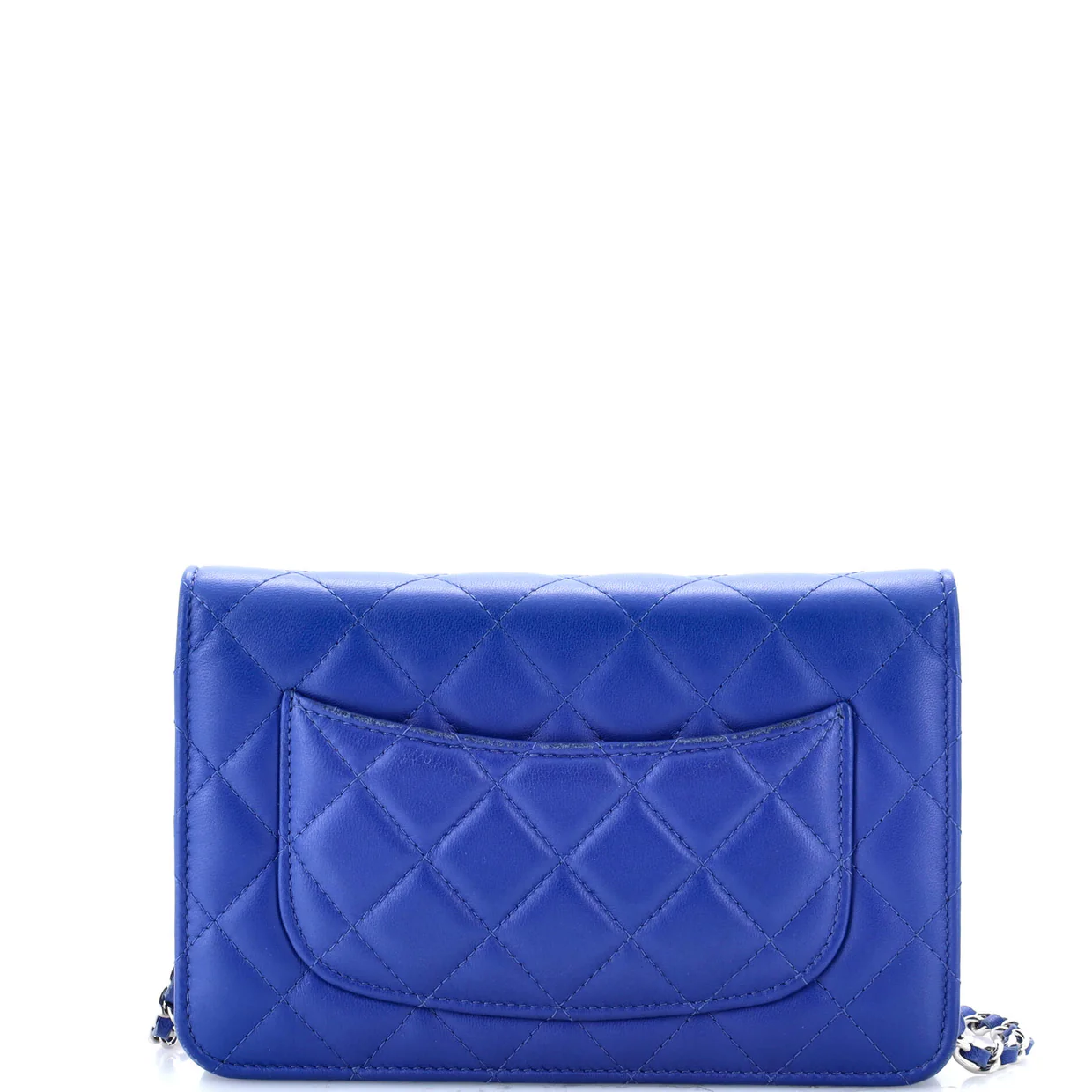 Wallet on Chain Quilted Lambskin - Deep Luxury