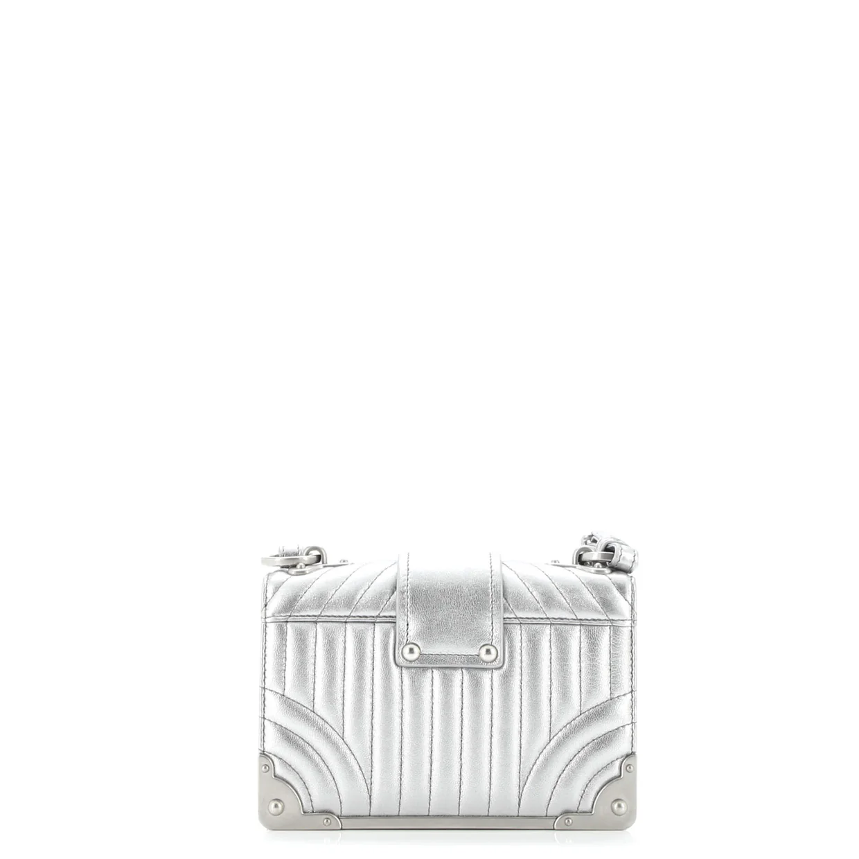 Cahier Crossbody Bag Diagramme Quilted Leather Small - Deep Luxury